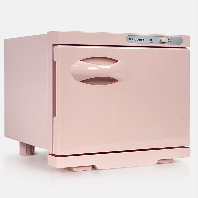 8L Hot Bath Towel Warmer Freestanding Towel Warmer Cabinet, Pink