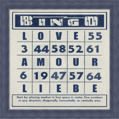 Bingo 6 Print