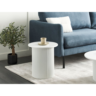 Falun Pedestal End Table