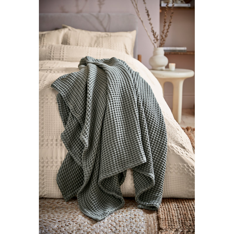 Tess Throw Blanket, Grey