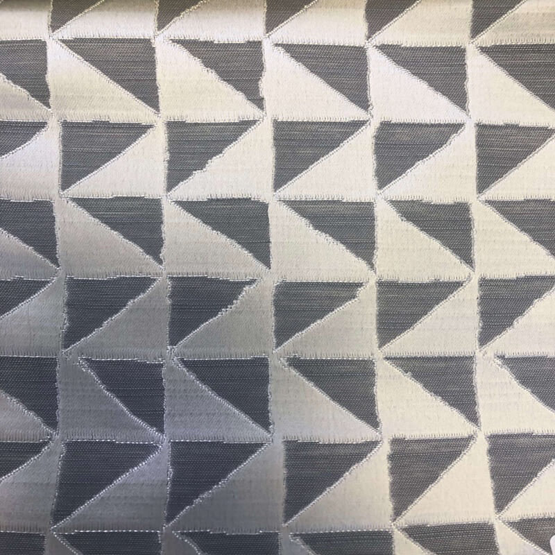 Pantages - Tissu jacquard en tissu d'ameublement, Pierre