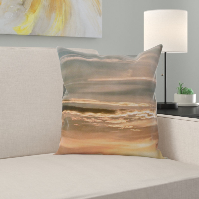 Coussin coucher de soleil