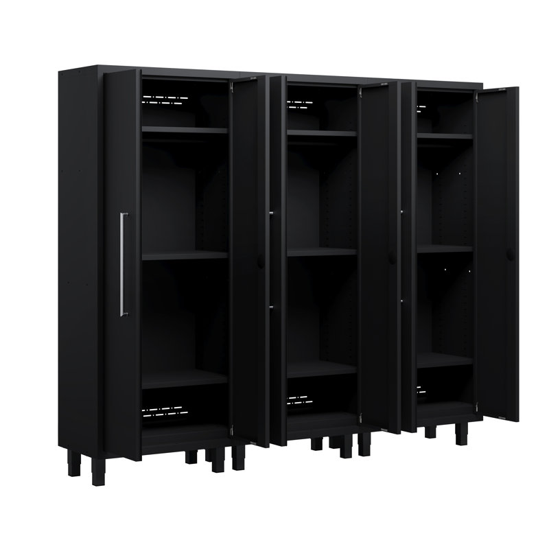 Ensemble d'armoires 3 pièces avec casiers 36 "Core Plus Series