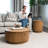 Maven Lane Dallas Solid Wood Coffee Table-113357050