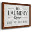 «The Laundry Room», reproduction sur toile à cadre flottant-96288571-96288570