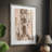 Blush Architecture Study IV Framed Print - Solid Wood-106576976