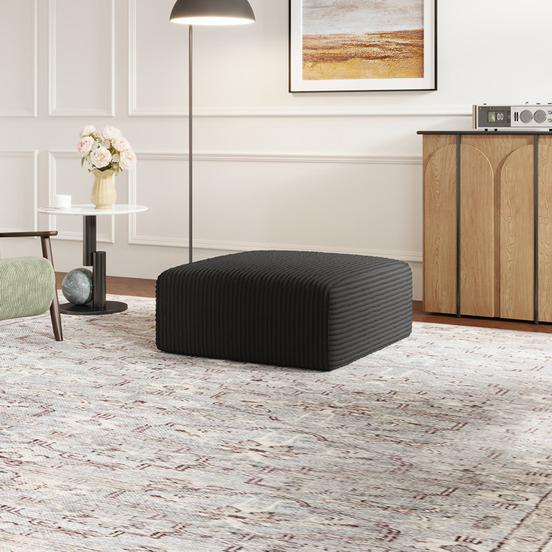 Modern Plush-upholstered Accent Sofa
