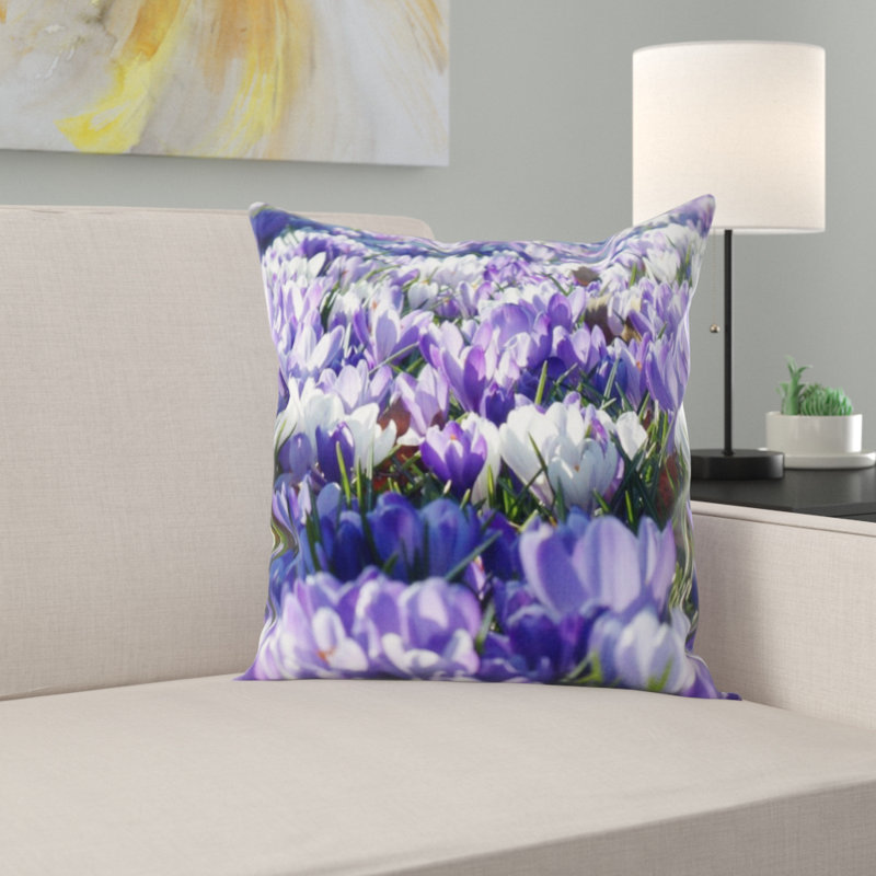 Microsuede Throw Pillow