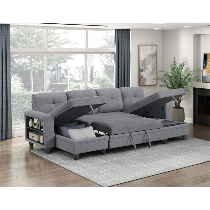 Canapé modulaire Conover, Gris