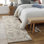 Tapis taupe en laine touffeté à la main Elsberry