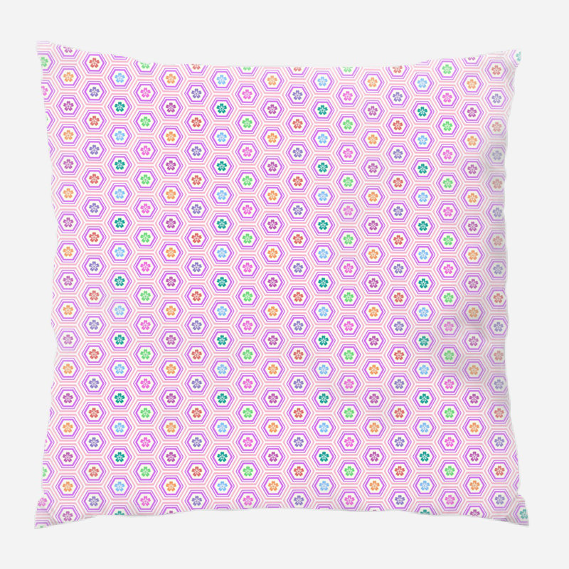 Coussin décoratif unidirectionnel Hickok, Rose, Intérieur