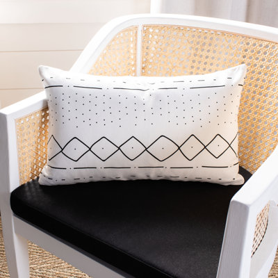 Tari Cotton Reversible Throw Pillow