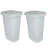 Plastic Manual Lift Kitchen Trash Can - 13 Gallons