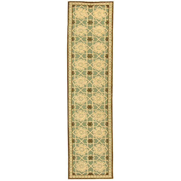 Fullerton Hand Hooked Cotton Pile Geometric Rug