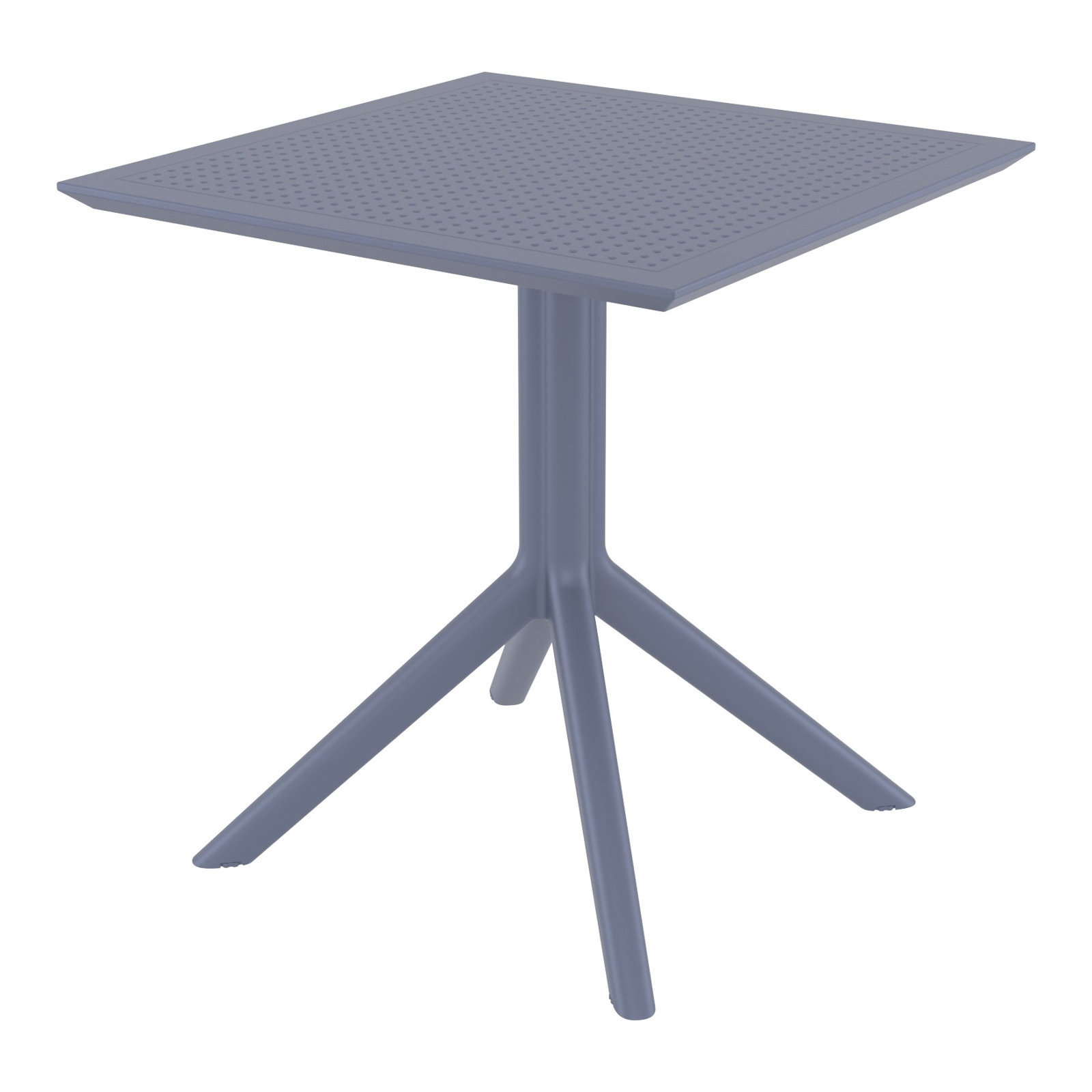 Farrah 28" Patio Bistro Set, Dark Gray