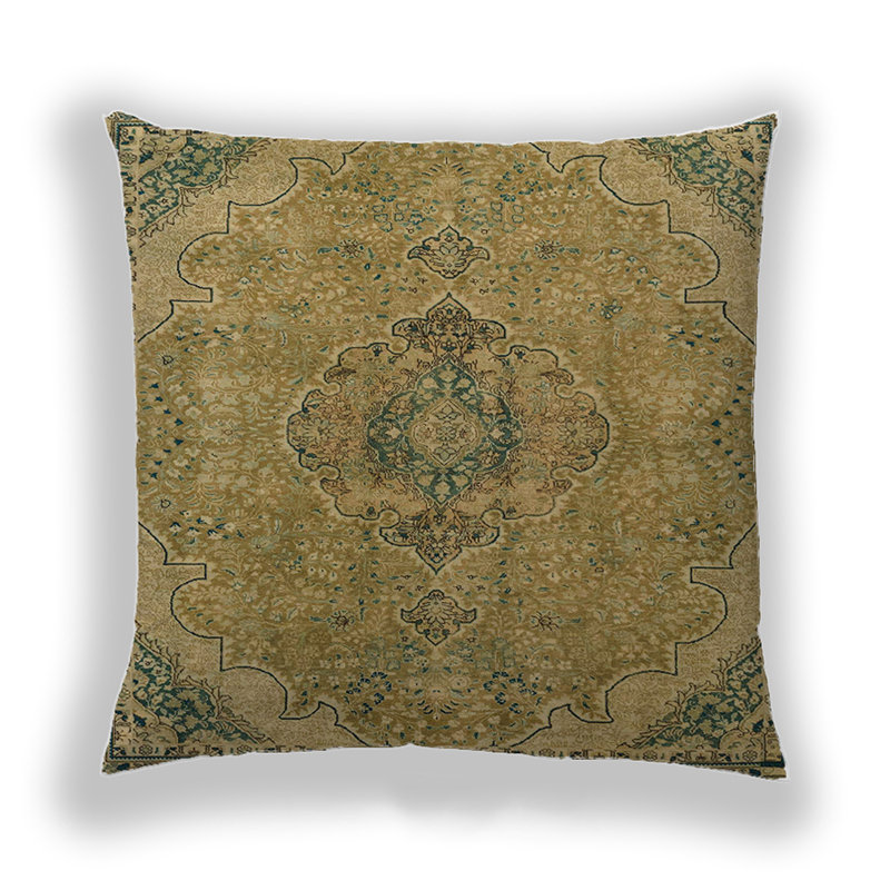 Coussin Abstract 2835, Microsuède