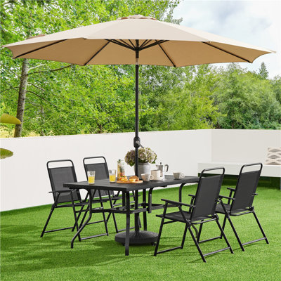 Folding Patio Dining Armchair