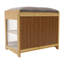 Banc de rangement pour chaussures 4 paires-2027686455