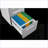 File Cabinet, 3-Drawer Mobile Under Desk with Lock, for Legal/Letter/A4 Files, Black | Metal | Modern-2098291323