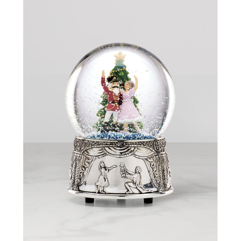 Reed And Barton Nutcracker Suite Musical Snowglobe