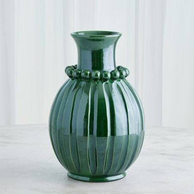 Pearl Handcrafted Earthenware Table Vase 1