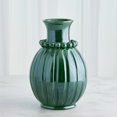 Pearl Handmade Earthenware Table Vase