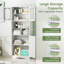 Glass Freestanding Bathroom Cabinet-1663105469