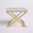 Axel Stainless Steel Accent Stool-656137726-656137723