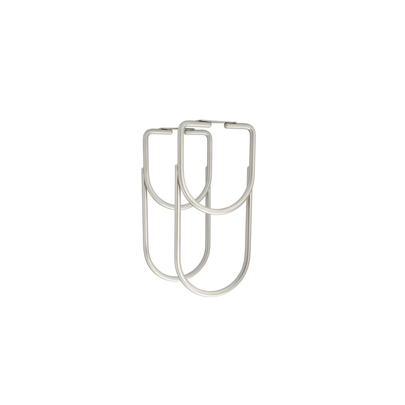 Rev-A-Shelf Under Wine Cabinet Bottle Holder, Brass, Satin Nickel
