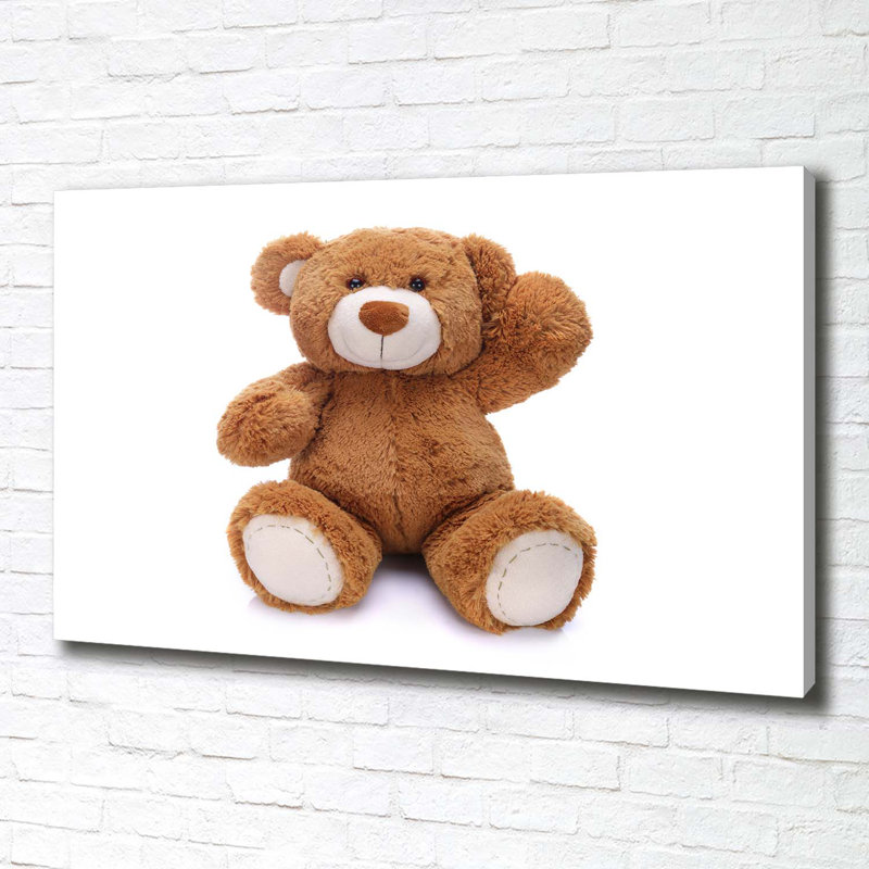 Teddy Bear - Wrapped Canvas Print