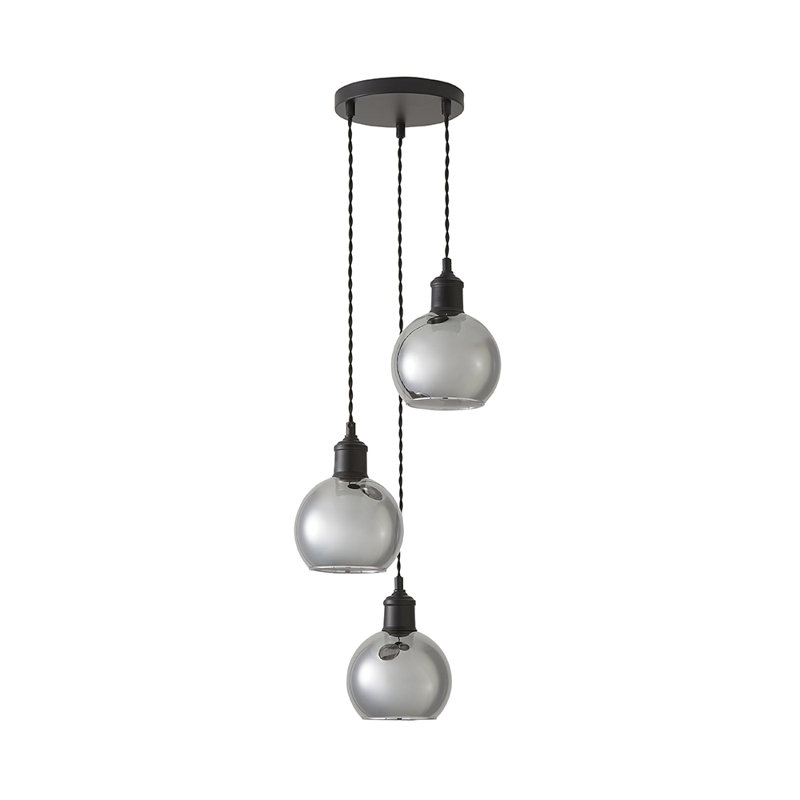 Bellamy 3 - Light Matte Black Pendant, Yes