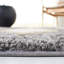 Tapis gris / ivoire à tissage mécanique Altizer-373292516