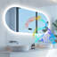 Oval Blutooth Led Mirror-1892066201