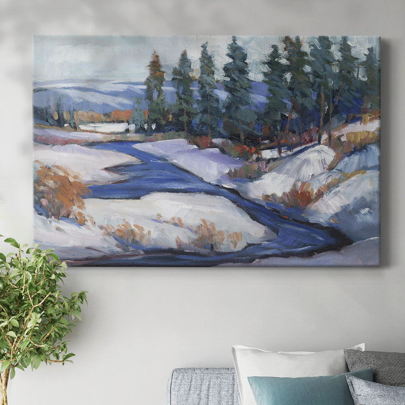 Toile tendue First Snow I-Gallery, H 12 po x l 18 po