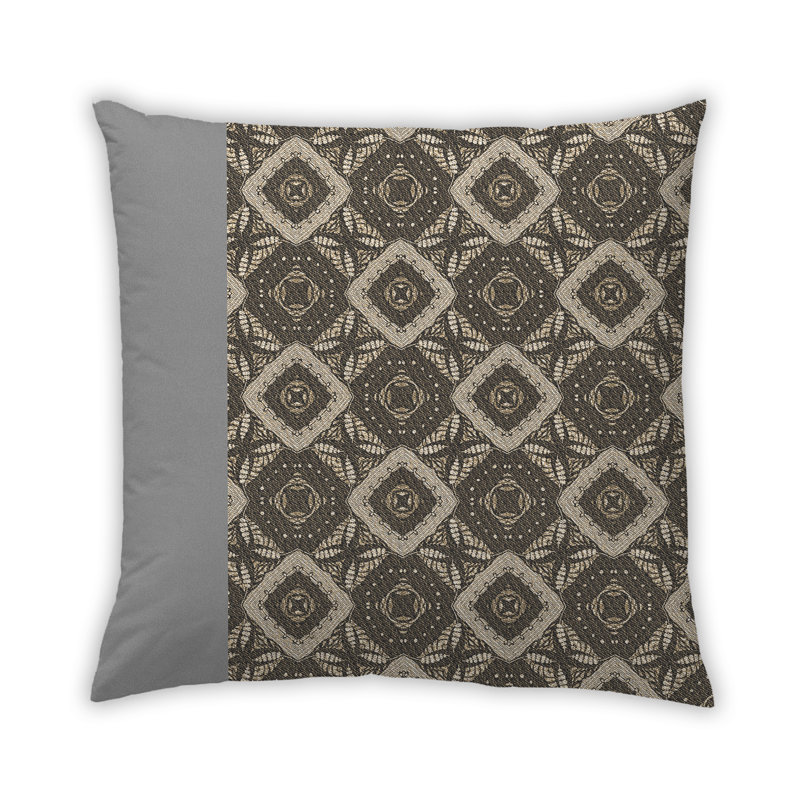 Housse et insert de coussin carré Lamorteau, Bleu clair, Synthétique