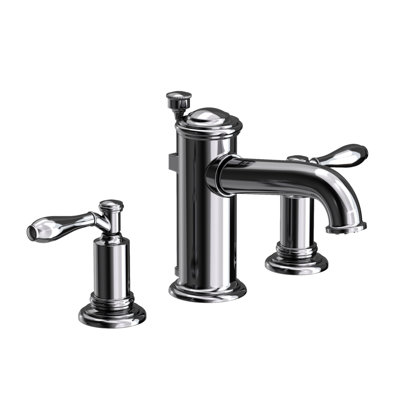 Ithaca Widespread Bathroom Faucet with Drain Assembly