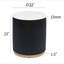 Ensemble de table de bout moderne 1pc