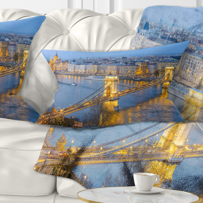 Housse de coussin rectangulaire et insert