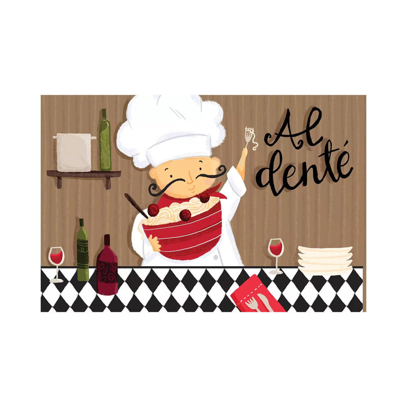 Bon Appetit III by Jessica Weible - Wrapped Canvas Gallery-Wrapped Canvas Giclée, 20.32 cm H x 30.48 cm W