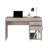 Ibare Two Drawer Computer Desk, One Lower Shelf -Light Gray-1066057246