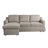 Serta Harvey 89.8" Convertible Sleeper Sectional-109510237