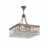 Freddie 8 - Light Dimmable Square / Rectangle Chandelier
