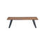 Knoxville 54" Bench in Smoked Acacia
