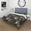 Ensemble de housse de couette à motif doré Venice Masquerade-589876980