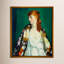 Fall Portrait Framed Canvas