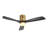 52 Inch Flush Mount Ceiling Fan With 3 Solid Wood Blades Remote Control Reversible DC Motor For Living Room-318634638-318634633