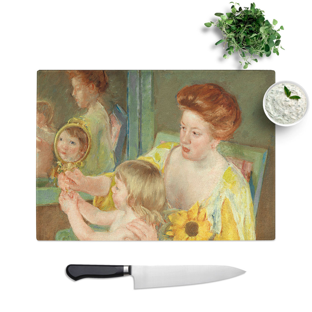 Mother and Child Vol.1 by Mary Cassatt Chopping Board