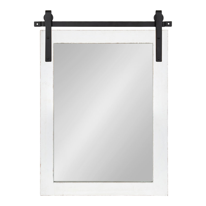 Miroir Dayanah, Blanc bord de mer, 26,75 po x 41,5 po