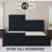 Mieya King Size Velvet Upholstered Sleigh Bed Platform Bed Frame-2141105613
