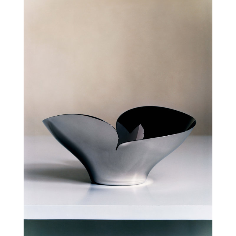 BLOOM Large Bowl, 4.41" H x 10.15" W x 7.55" D
